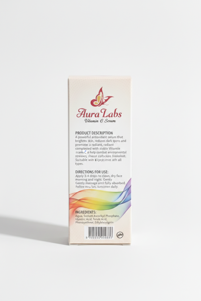 Vitamin C Face Serum By Aura Labs.