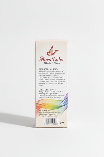 Vitamin C Face Serum By Aura Labs.